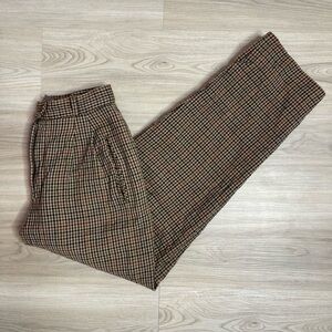 Vintage Union Square Plaid Trousers
